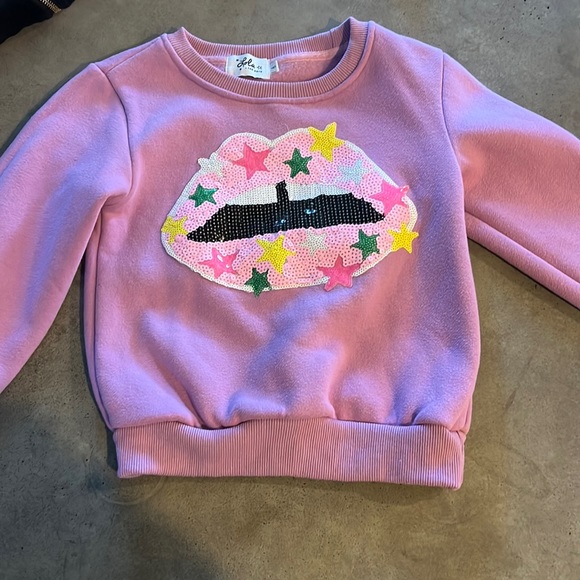 Lola + The Boys Other - Lola and the Boys pink sweatshirt